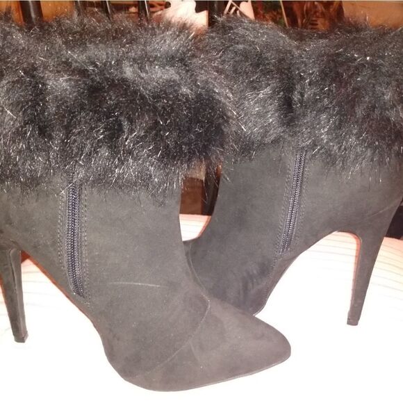 Black Swede Forever 21 size 8 boots - Picture 5 of 8